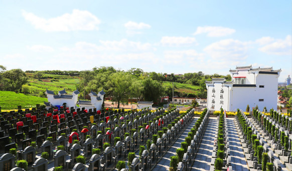 撫順墓園實景 撫順墓園實景