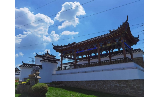 撫順墓園的實(shí)景