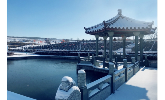 撫順墓地實(shí)景圖