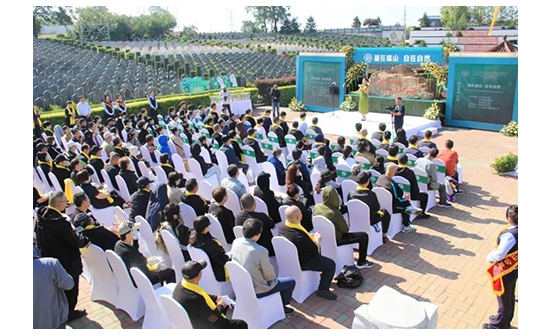 福在福山 自在自然|草坪葬，8年安葬逝者423位